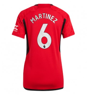 Manchester United Lisandro Martinez #6 Hemmatröja Kvinnor 2023-24 Kortärmad